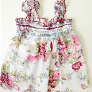 Baby girl size 12M summer floral dress